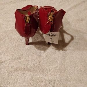 Red mossimo heels